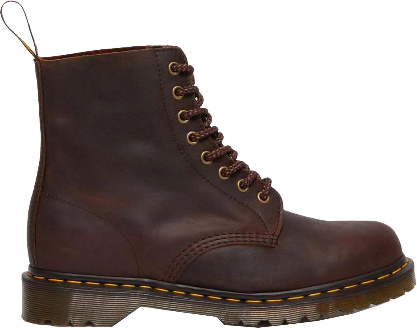 1460 Pascal Waxed Full Grain Boots - Men’s|-|Bottes 1460 Pascal en cuir ciré full grain à lacets - Homme