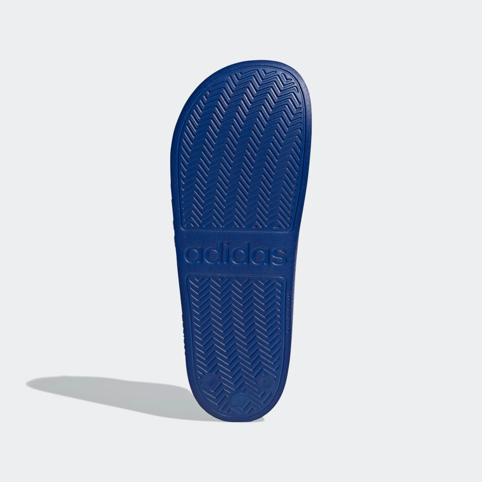 Adidas Adilette Shower Stripe Slides (Royal Blue/Cloud White)(GZ1008)
