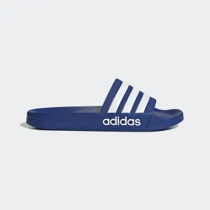 Adidas Adilette Shower Stripe Slides (Royal Blue/Cloud White)(GZ1008)