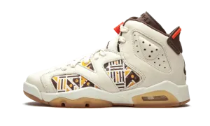 Air Jordan 6 Retro Quai 54 Sail Brown (2020)