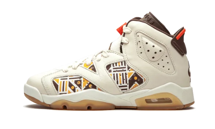 Air Jordan 6 Retro Quai 54 Sail Brown (2020)