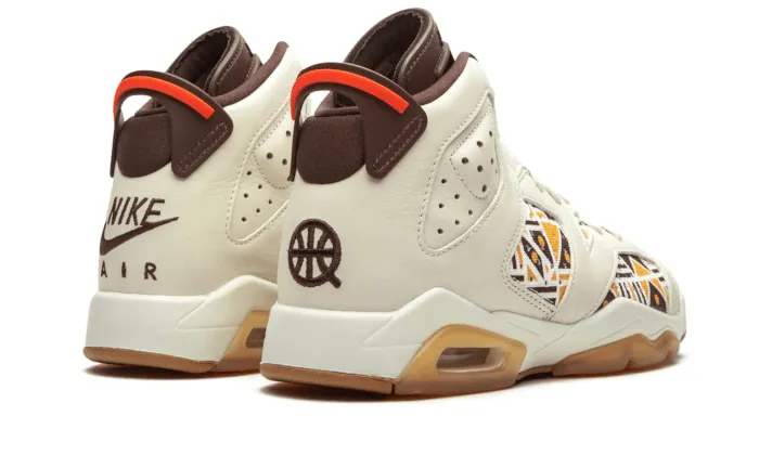 Air Jordan 6 Retro Quai 54 Sail Brown (2020)