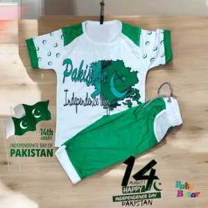 Baby Boy T-shirt And Trouser For 14 August
