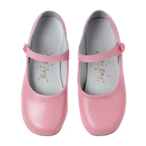 Button Strap Slipper, Pink