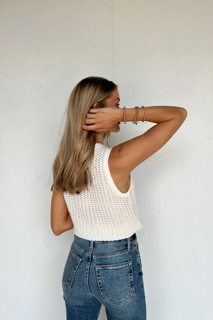 Carrie Crochet Top