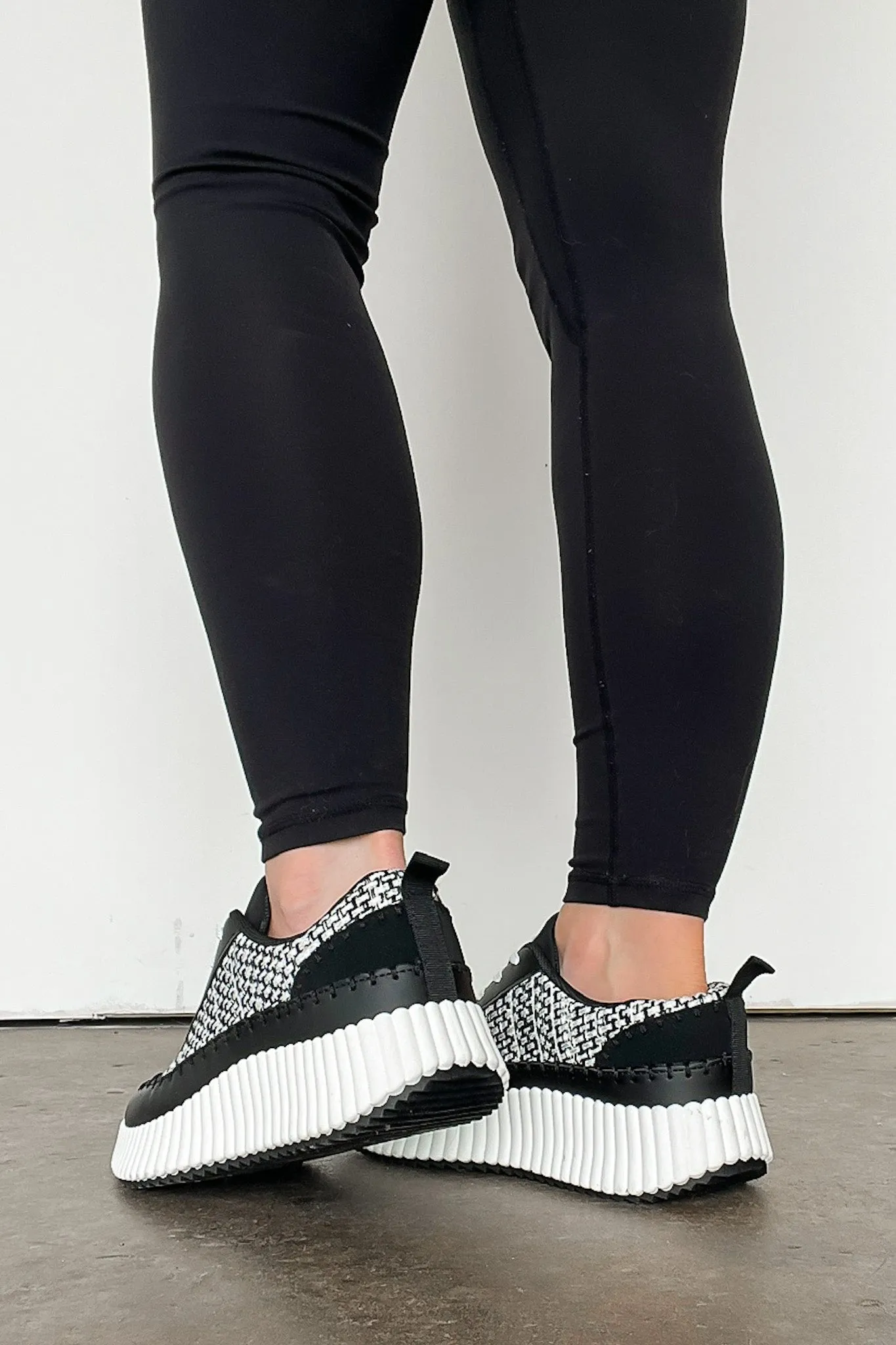 Casarah Blanket Stitch Platform Sneakers - FINAL SALE