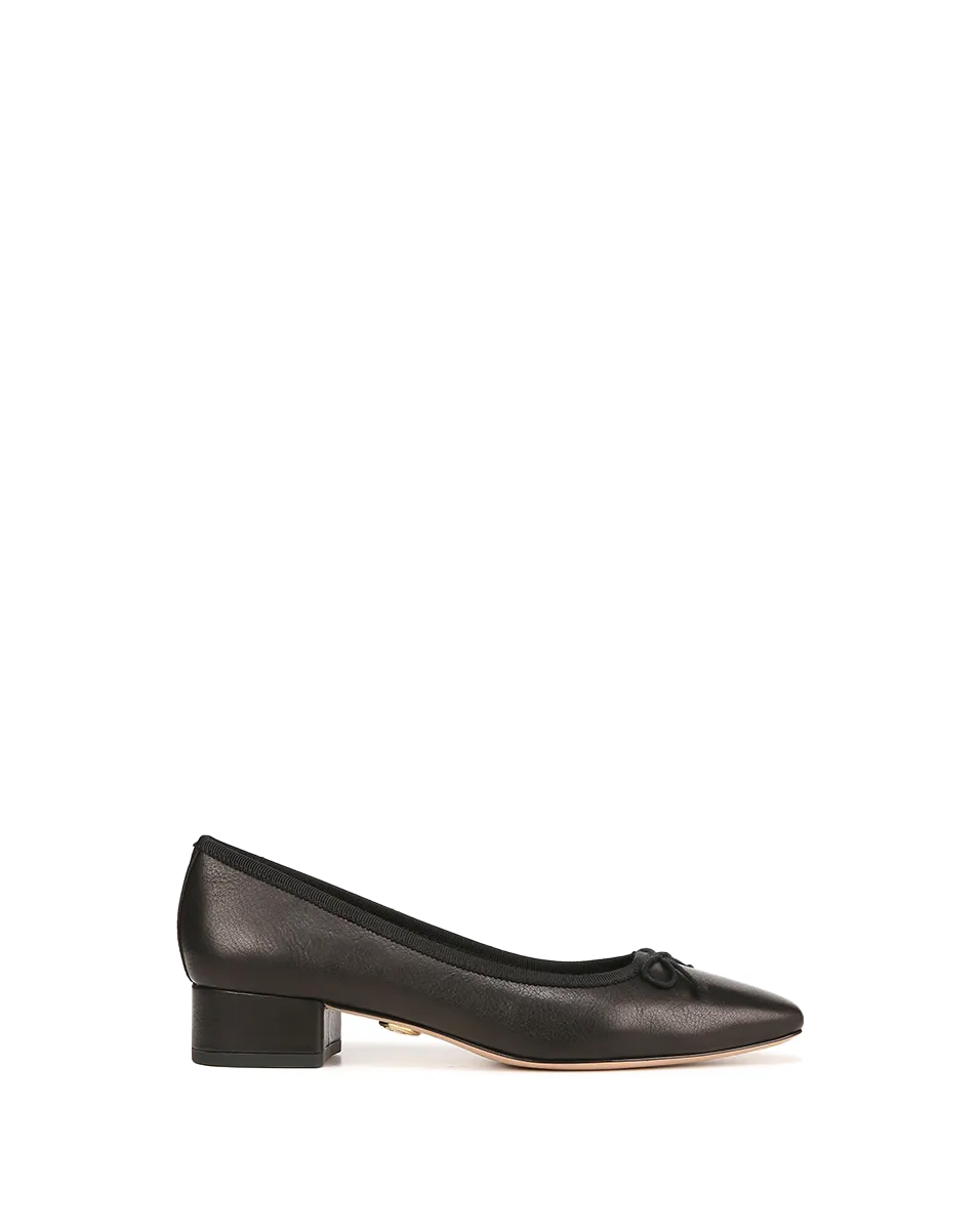 Cecile Leather Ballet Pump