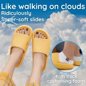 Cloud Slides Soft House Slippers / Mules / Comfortable Home Shoes