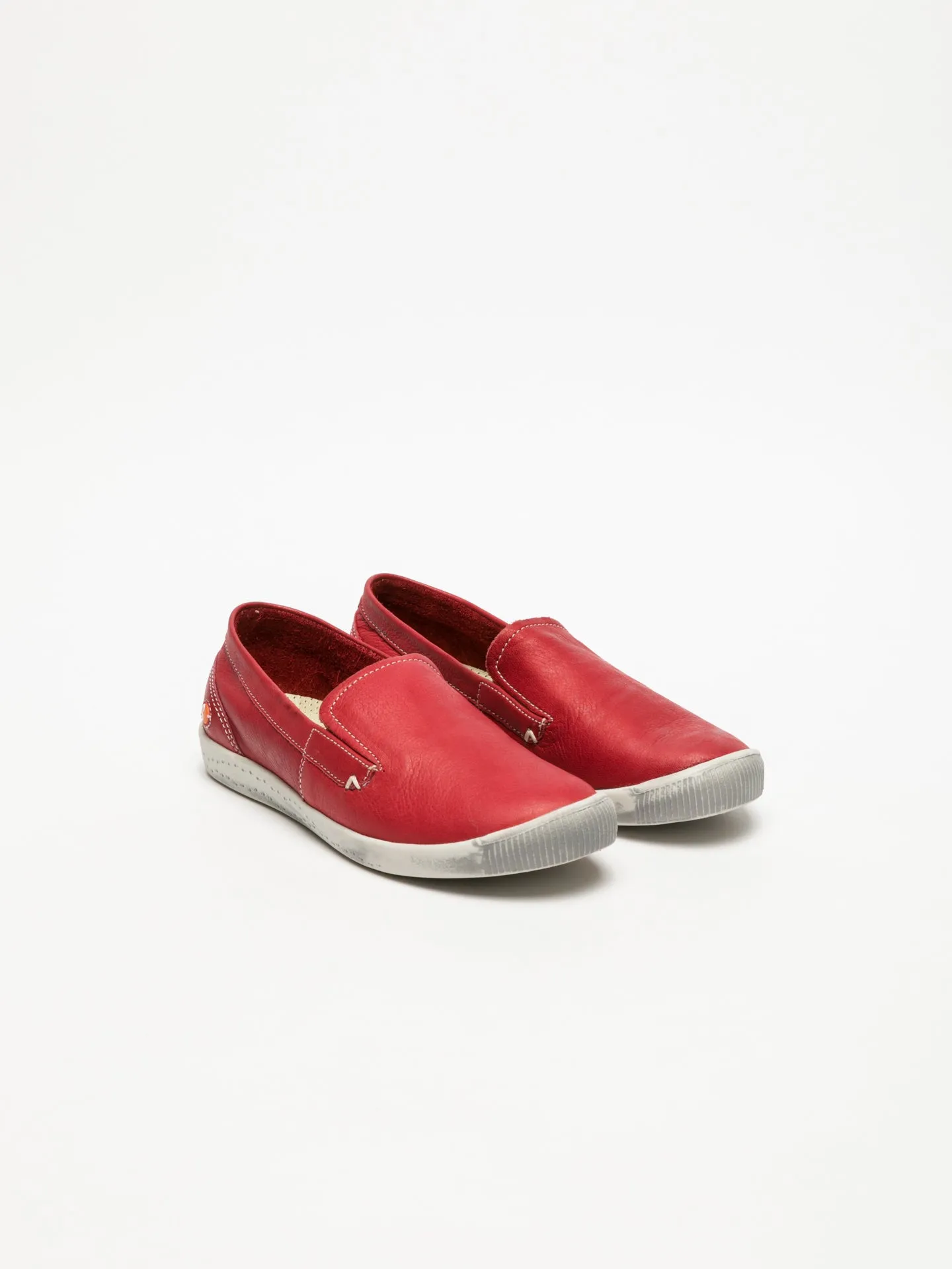 Crimson Slip-on Trainers