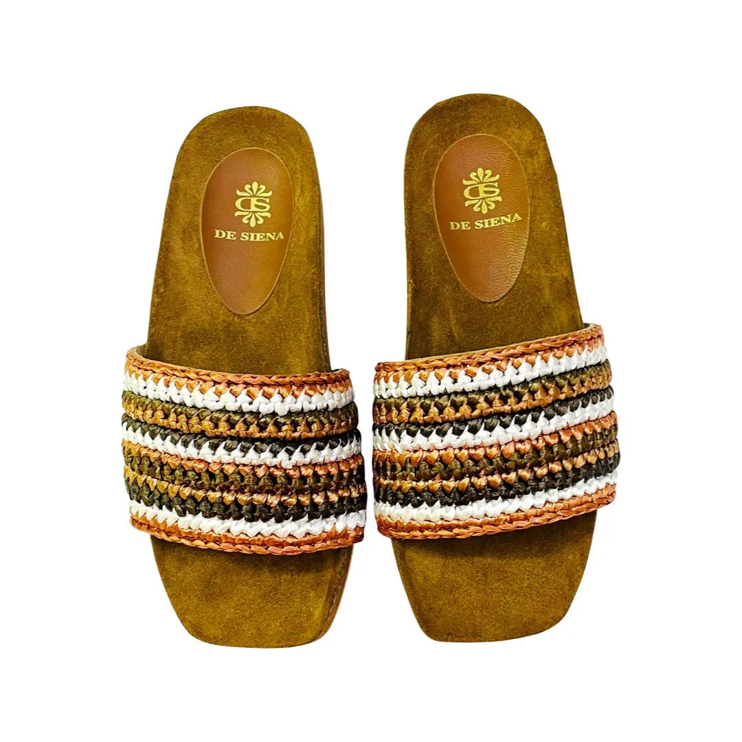 DA SIENA - LUCILLA RAFIA SLIDE