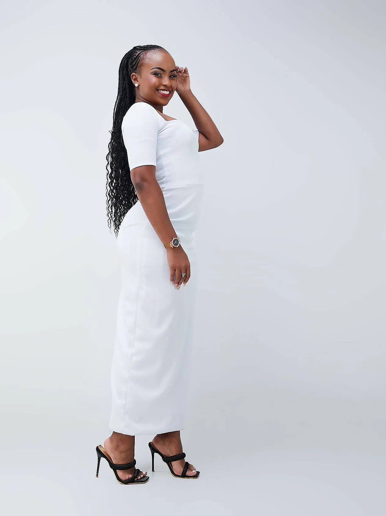 Da'joy Fashions Hera Maxi Dress - White