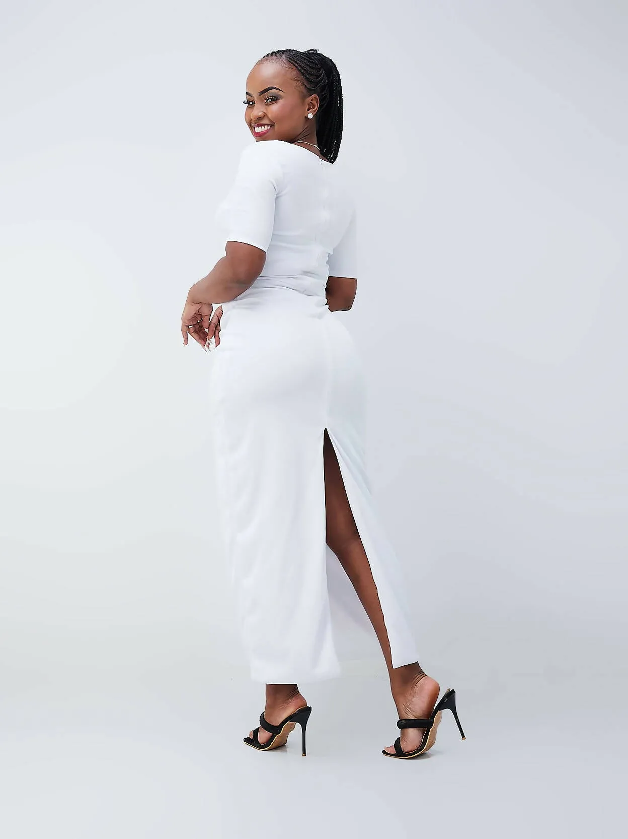 Da'joy Fashions Hera Maxi Dress - White