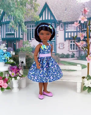 Dance of Dragonflies - dress with shoes for Ruby Red Fashion Friends doll