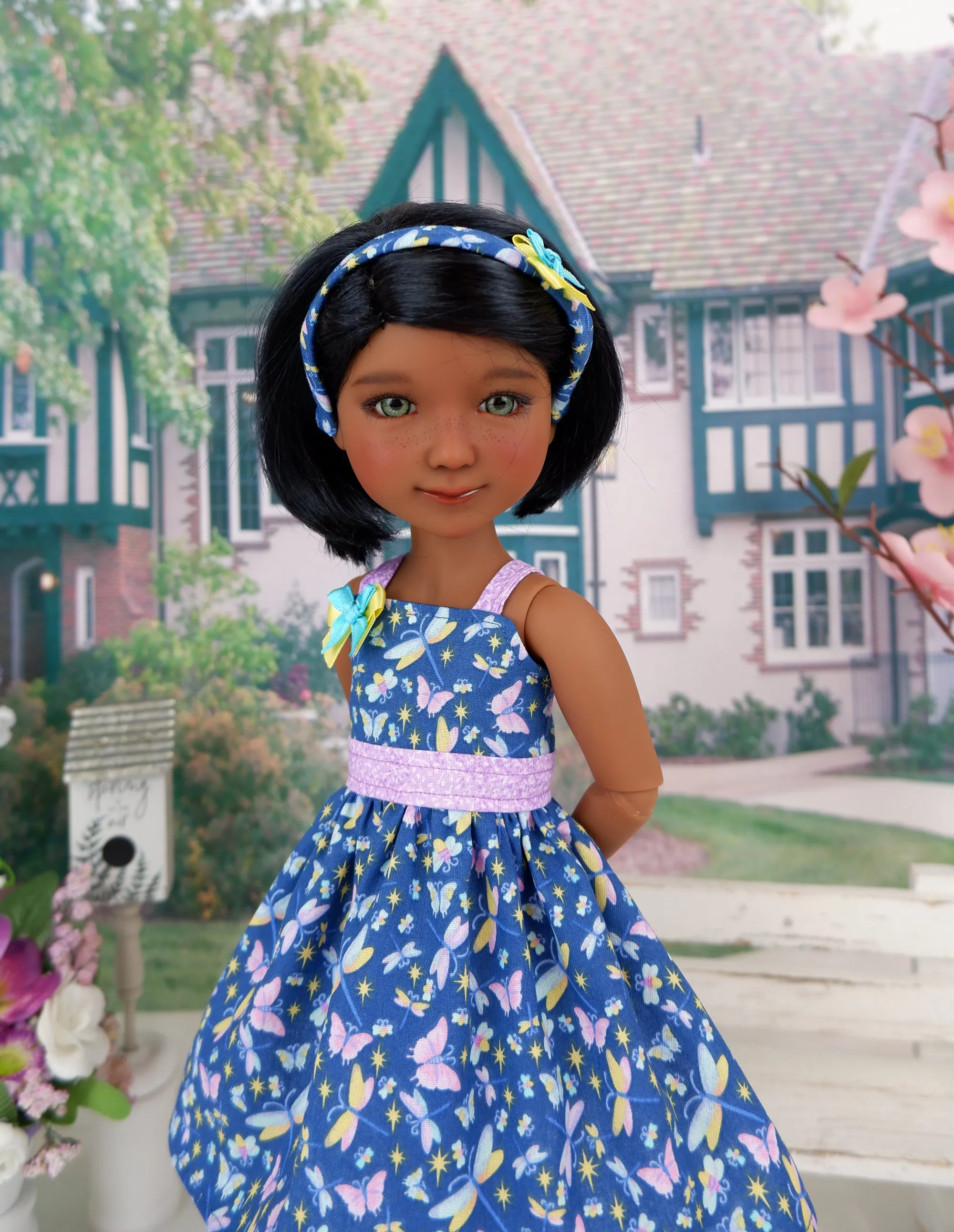 Dance of Dragonflies - dress with shoes for Ruby Red Fashion Friends doll
