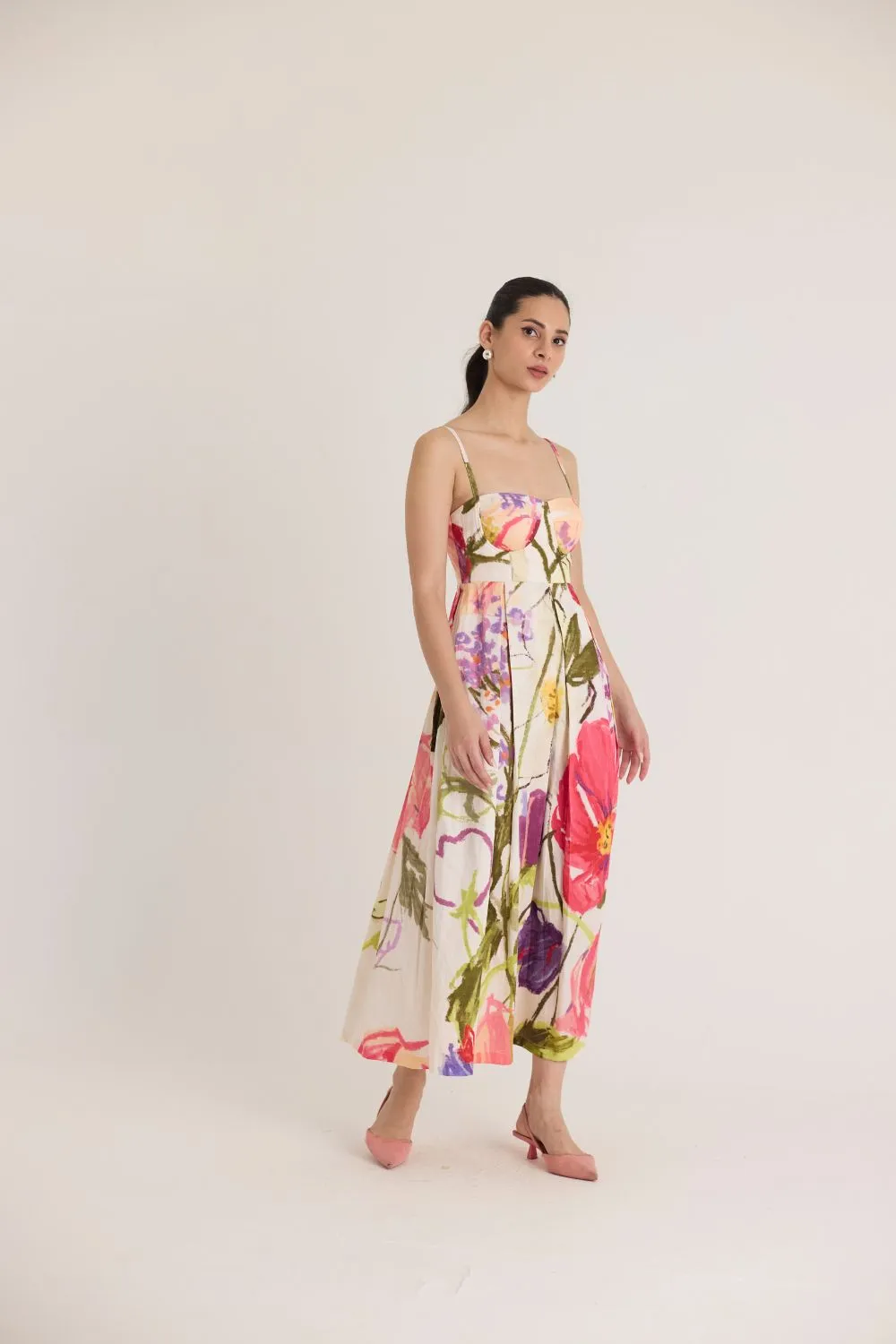DOLLY WHITE BRALETTE DRESS