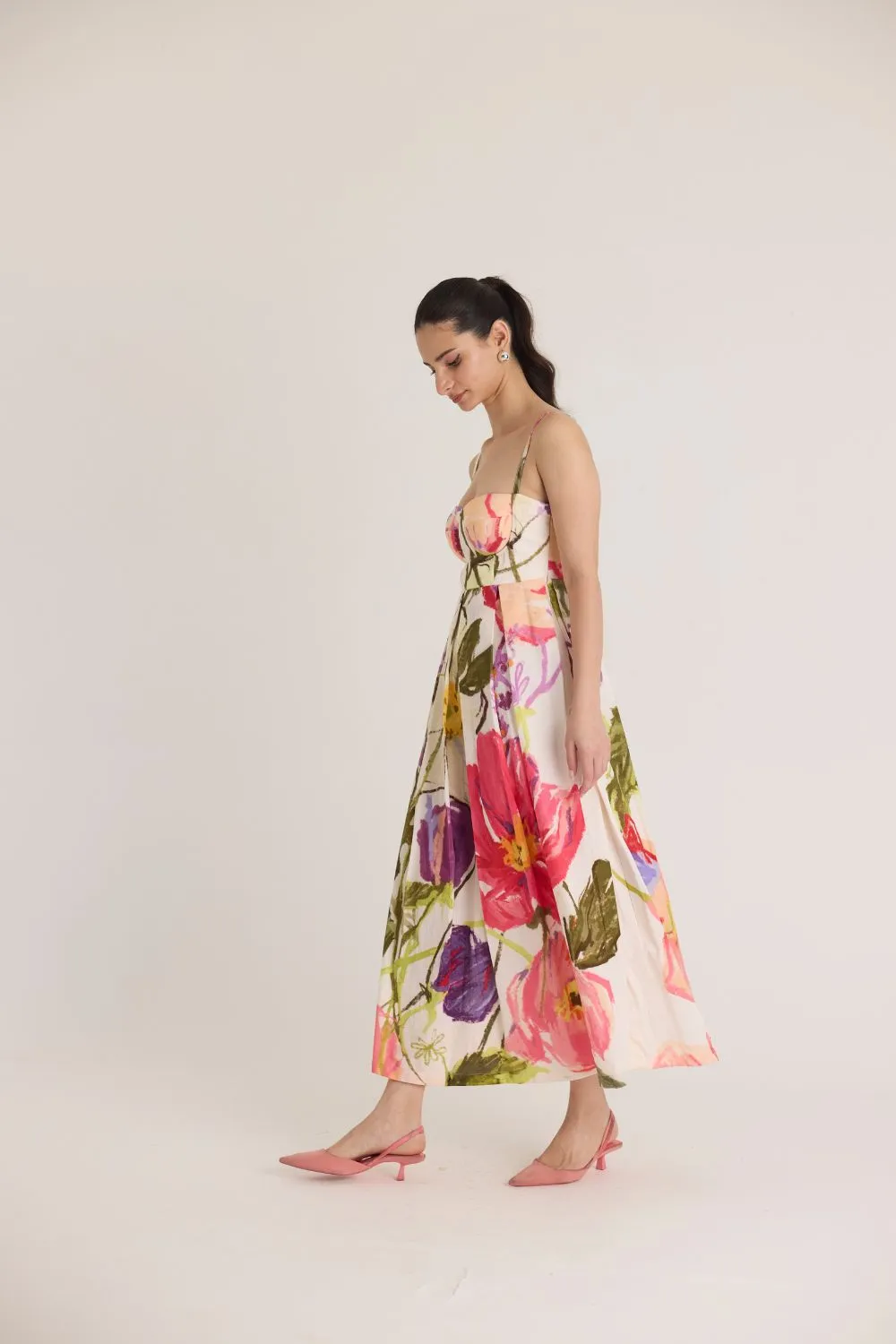 DOLLY WHITE BRALETTE DRESS