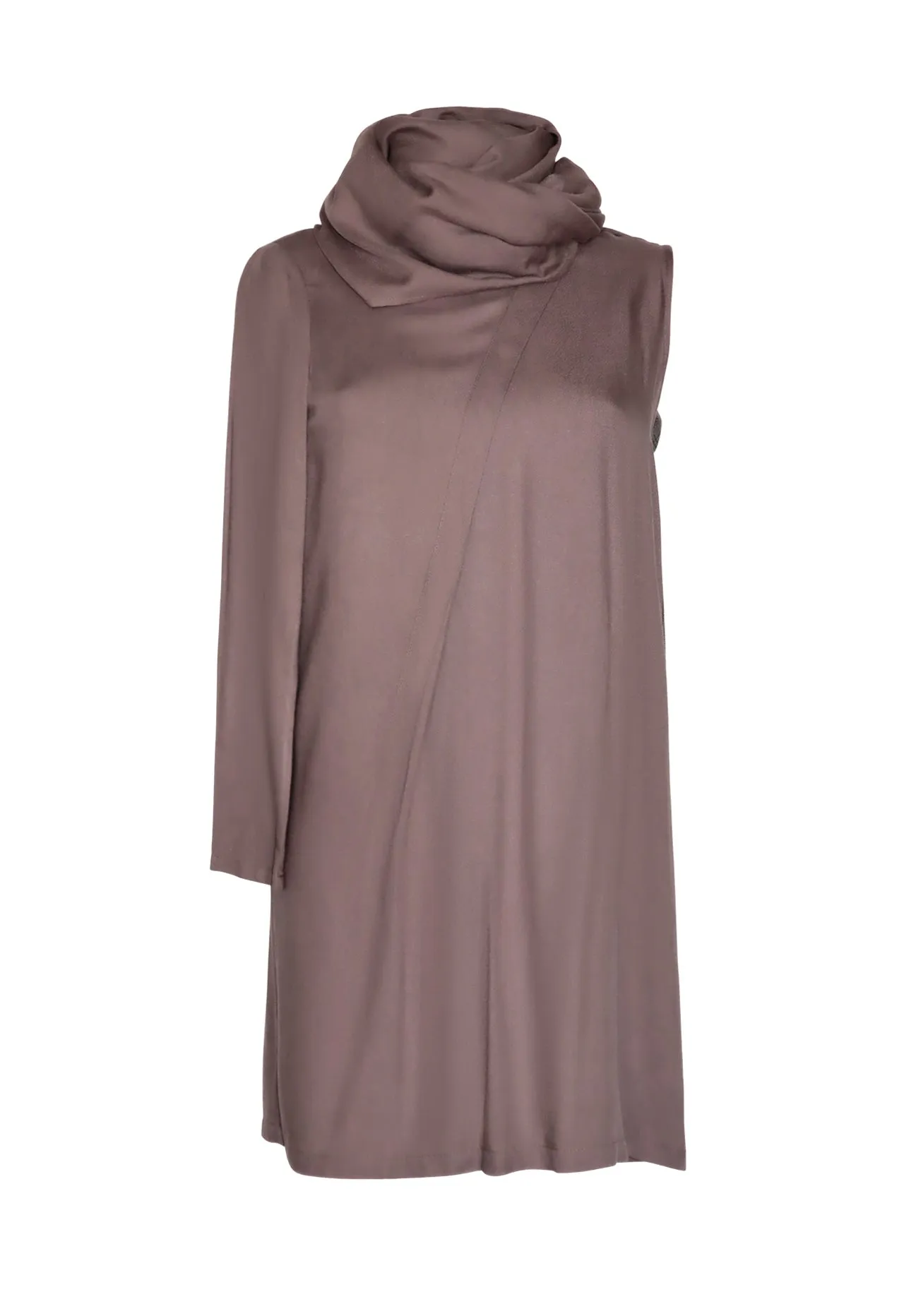 Draped Transformer Dress