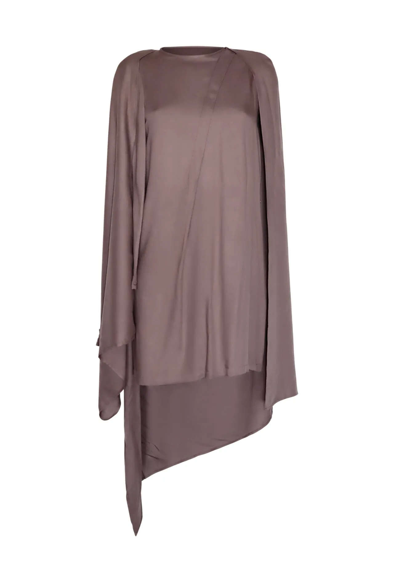 Draped Transformer Dress