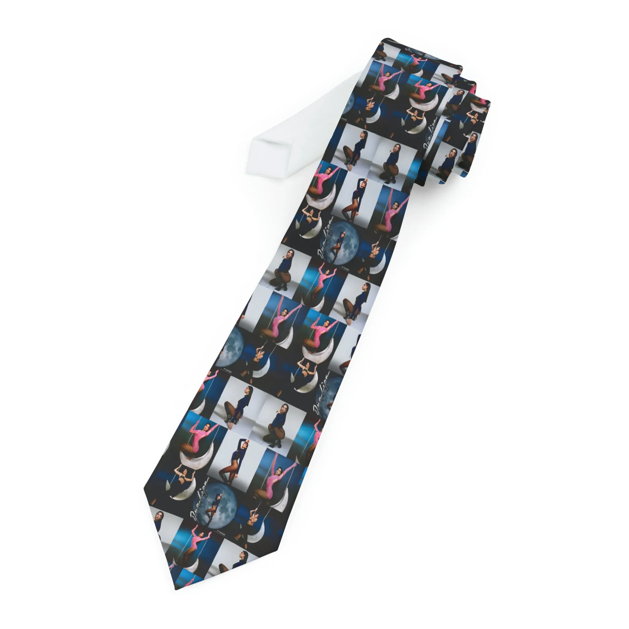 Dua Lipa Future Nostalgia Moonlight Mosaic Necktie