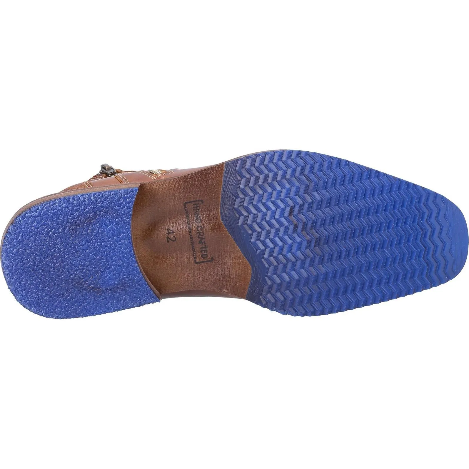 Dune Captains Double Toe Cap Detail Leather Boots
