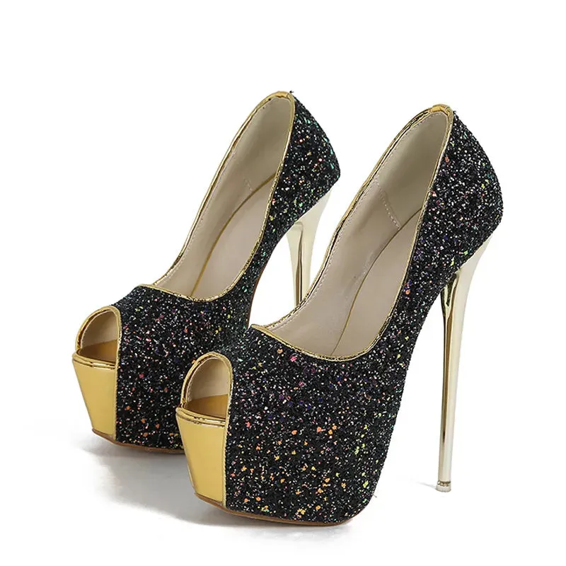 Eilyken Peep Toe Heels