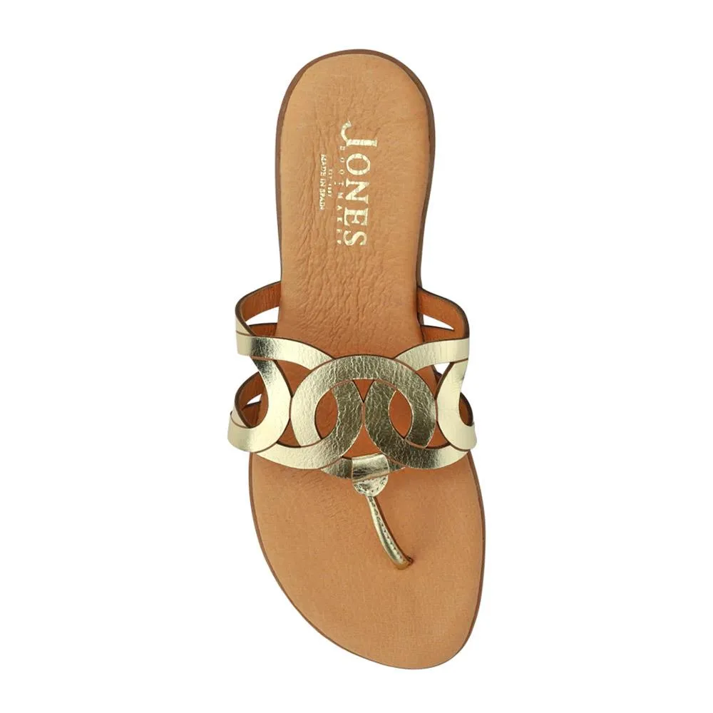 Guava Leather Toe Post Sandals - GUAVA / 327 594