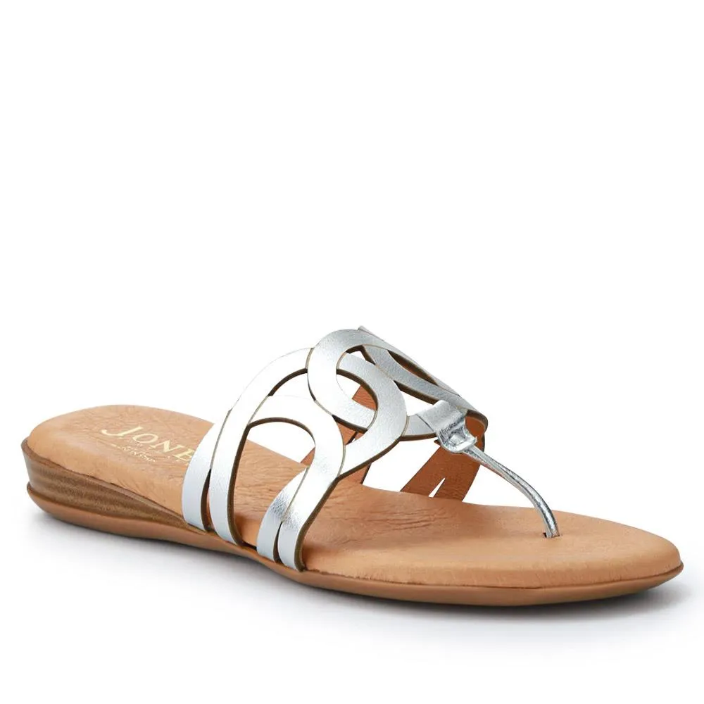 Guava Leather Toe Post Sandals - GUAVA / 327 594
