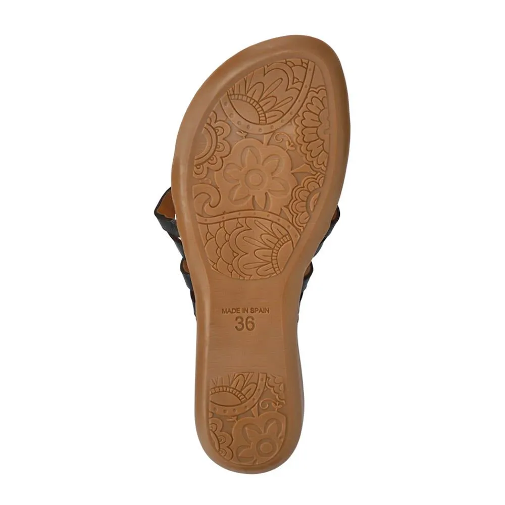 Guava Leather Toe Post Sandals - GUAVA / 327 594