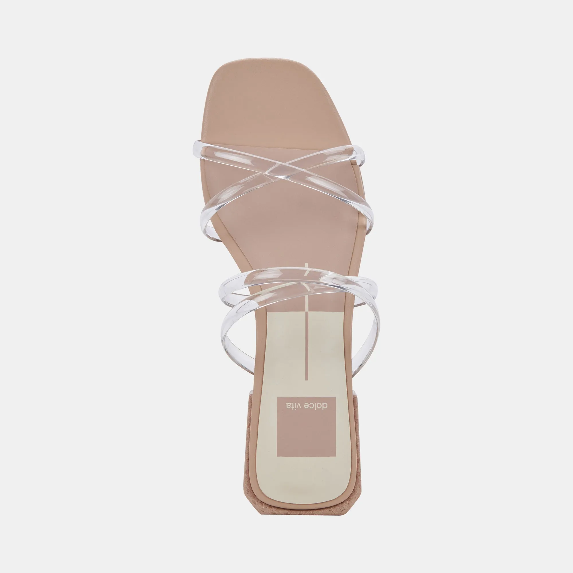HAPI SANDALS CRYSTAL VINYL