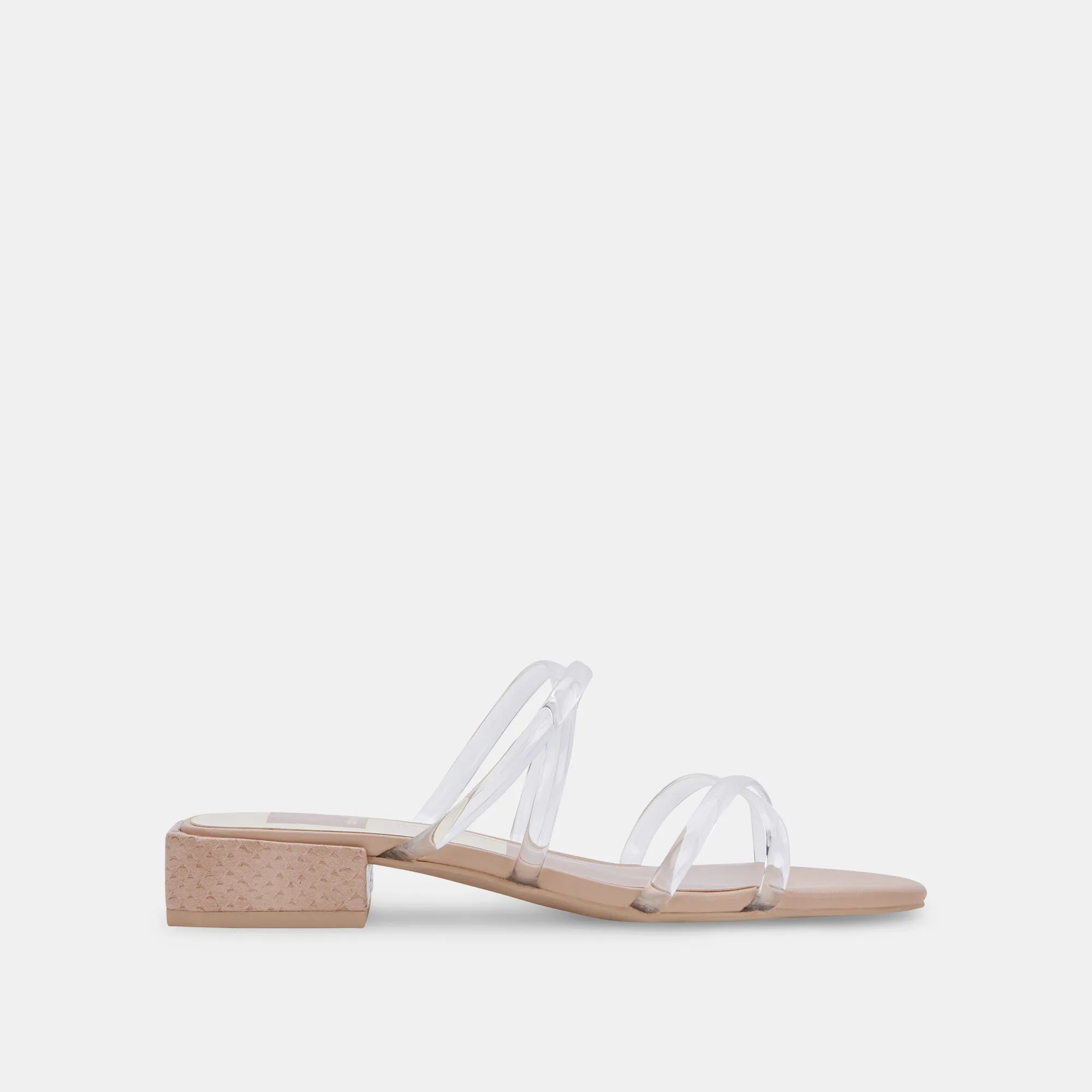 HAPI SANDALS CRYSTAL VINYL