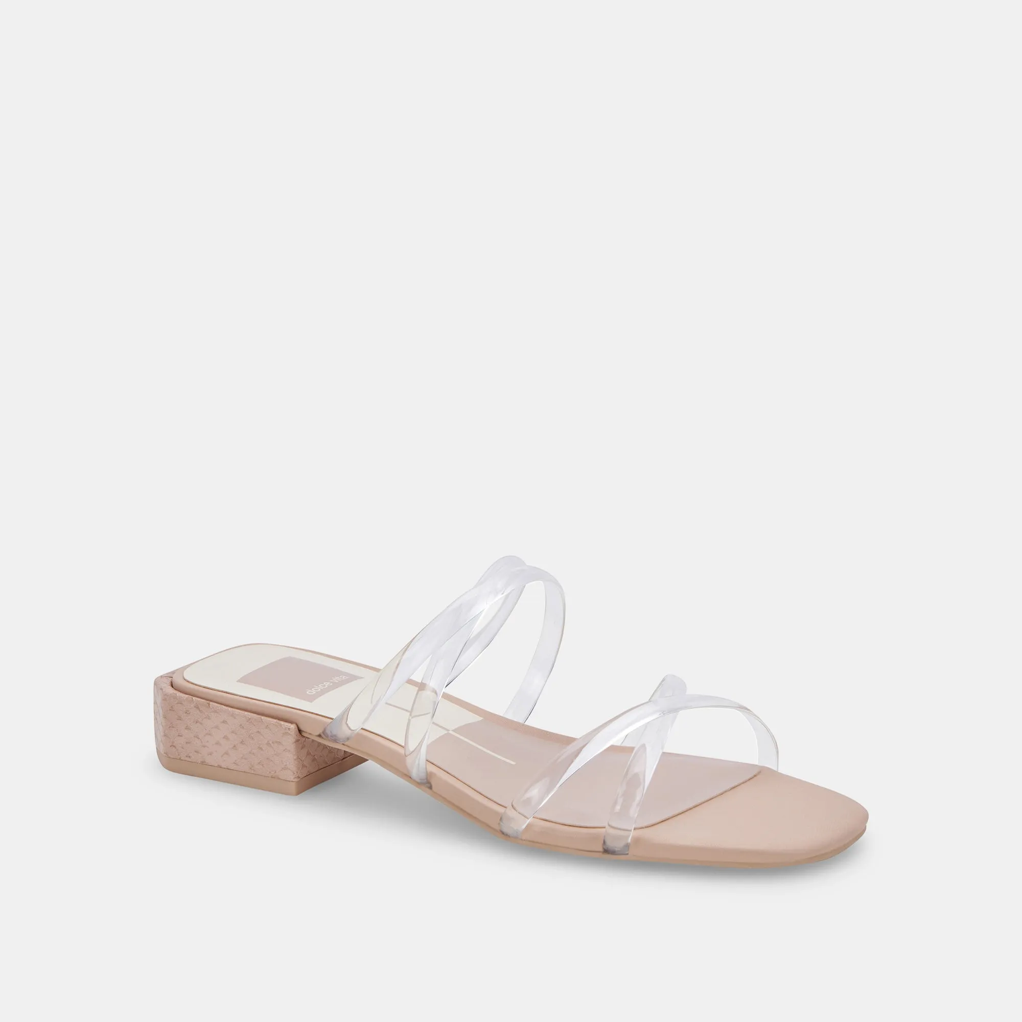 HAPI SANDALS CRYSTAL VINYL