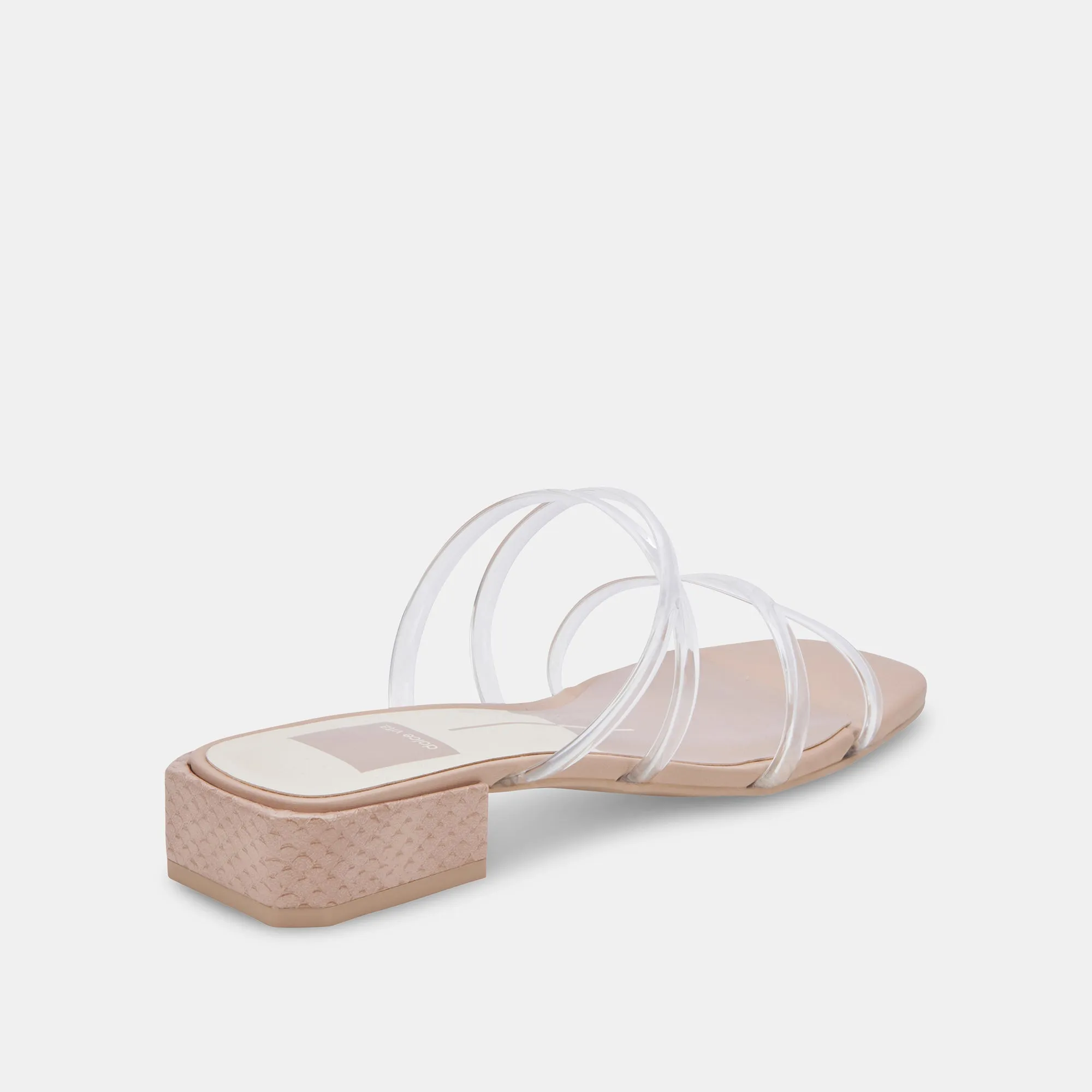 HAPI SANDALS CRYSTAL VINYL