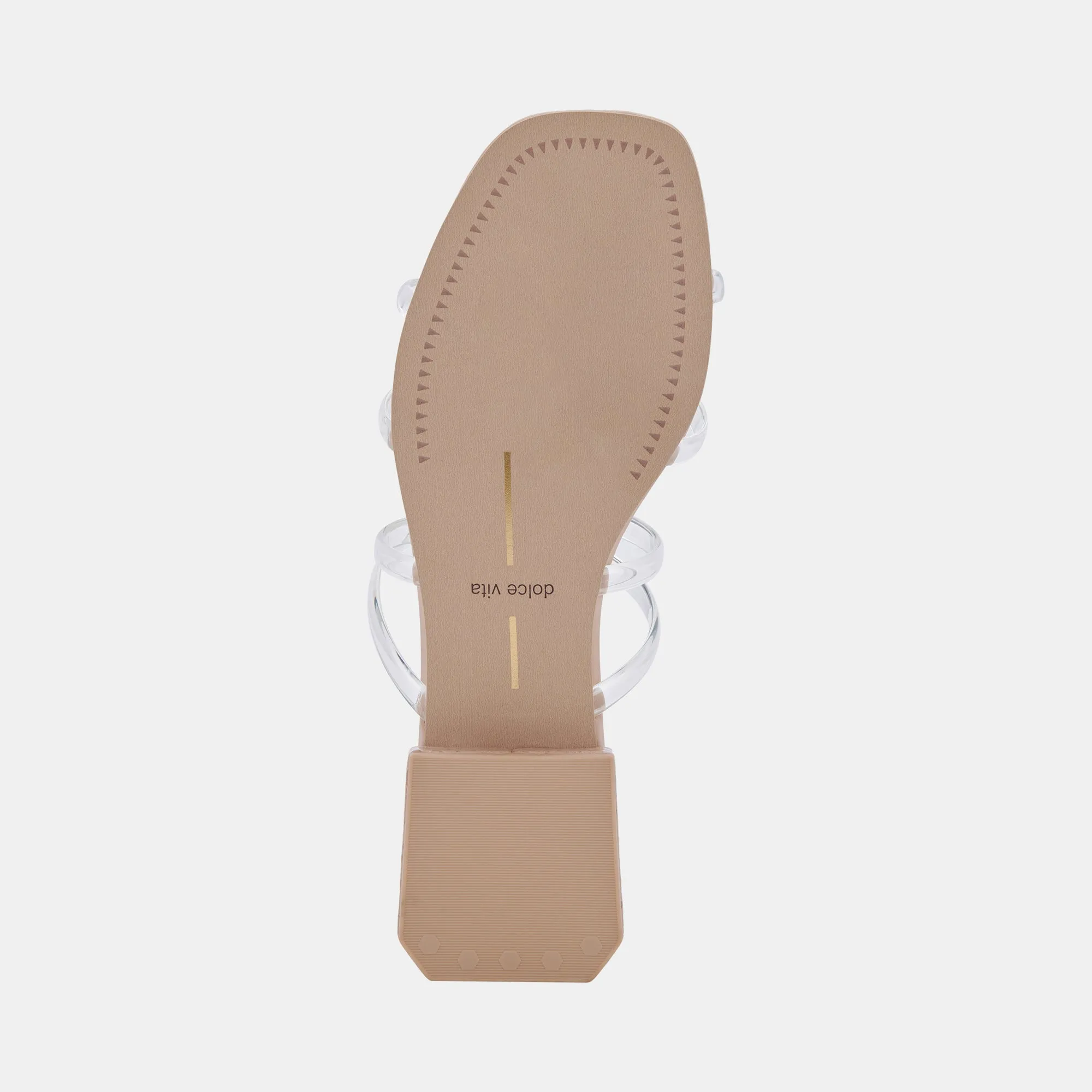 HAPI SANDALS CRYSTAL VINYL