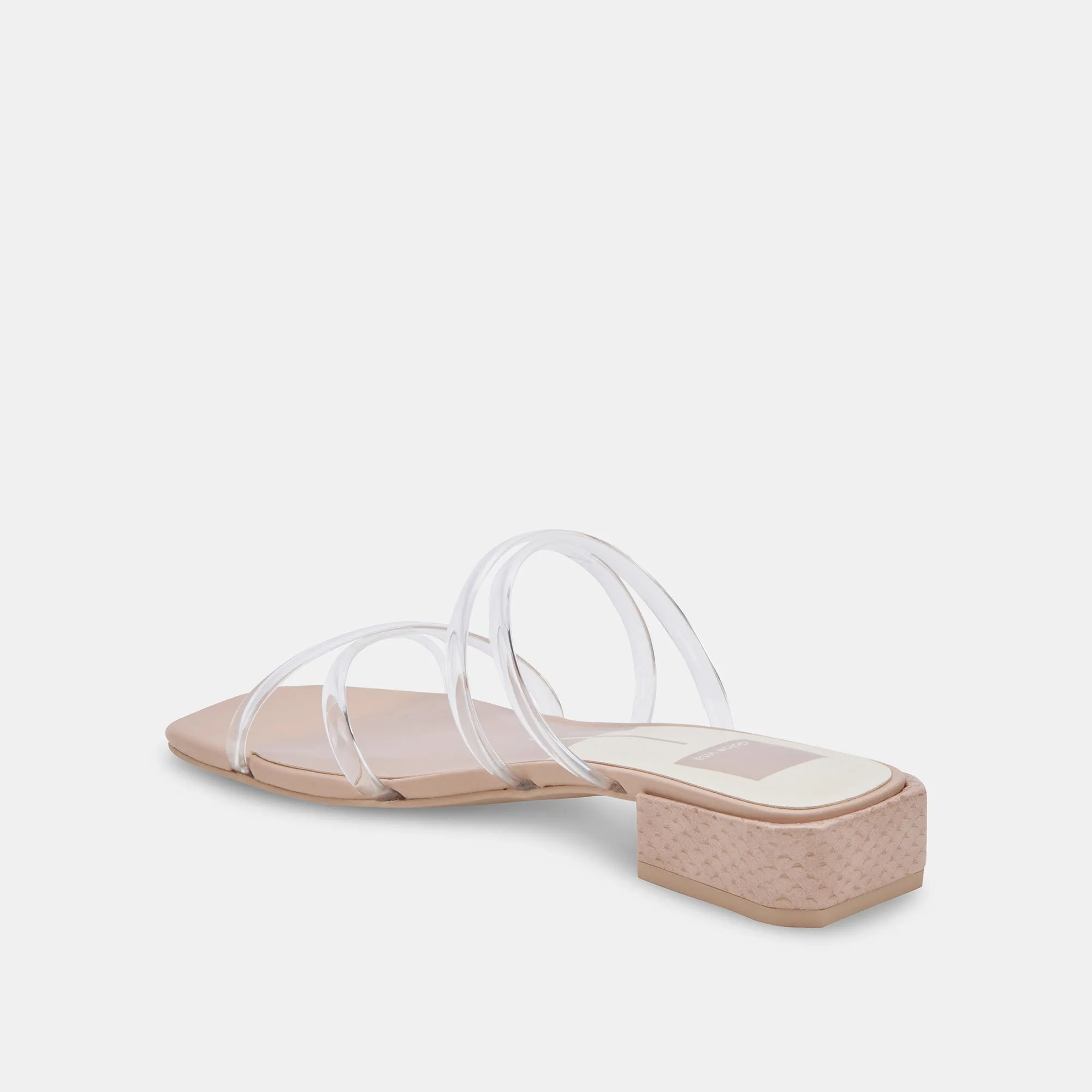 HAPI SANDALS CRYSTAL VINYL