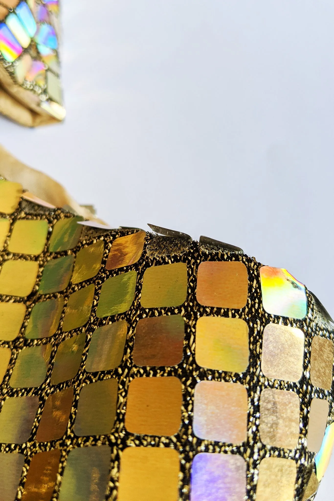 Holographic Tile Disco Dress