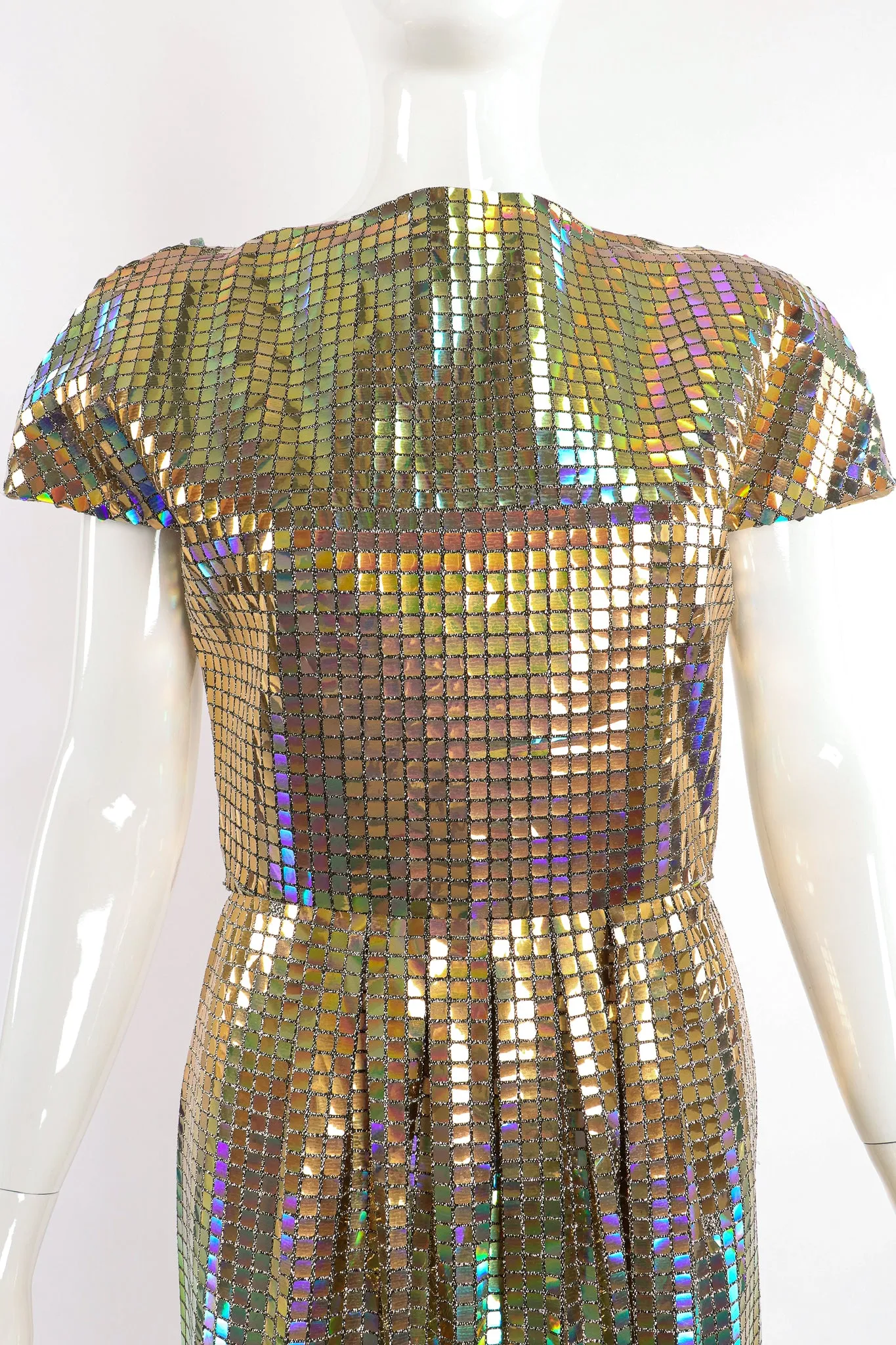 Holographic Tile Disco Dress