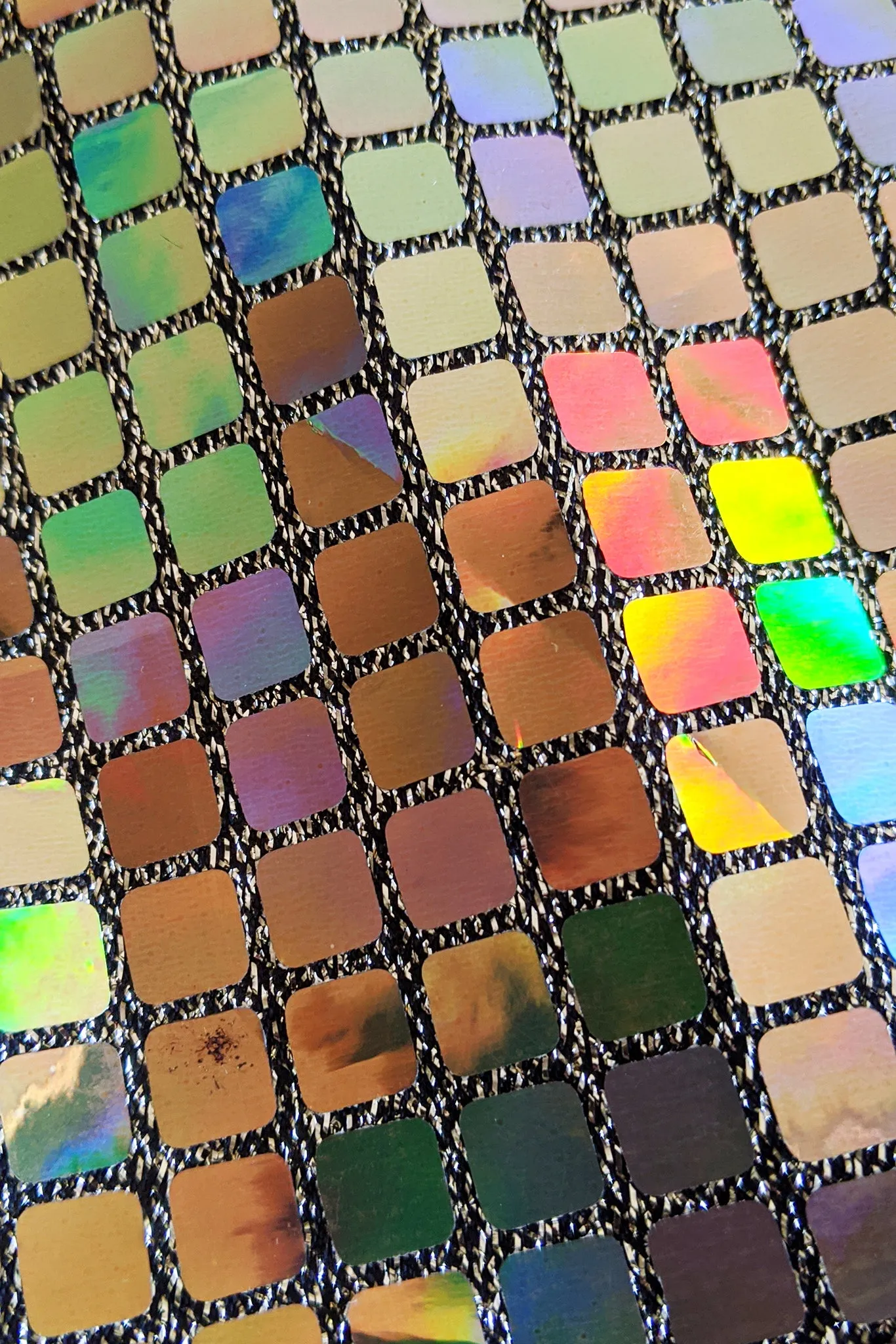 Holographic Tile Disco Dress