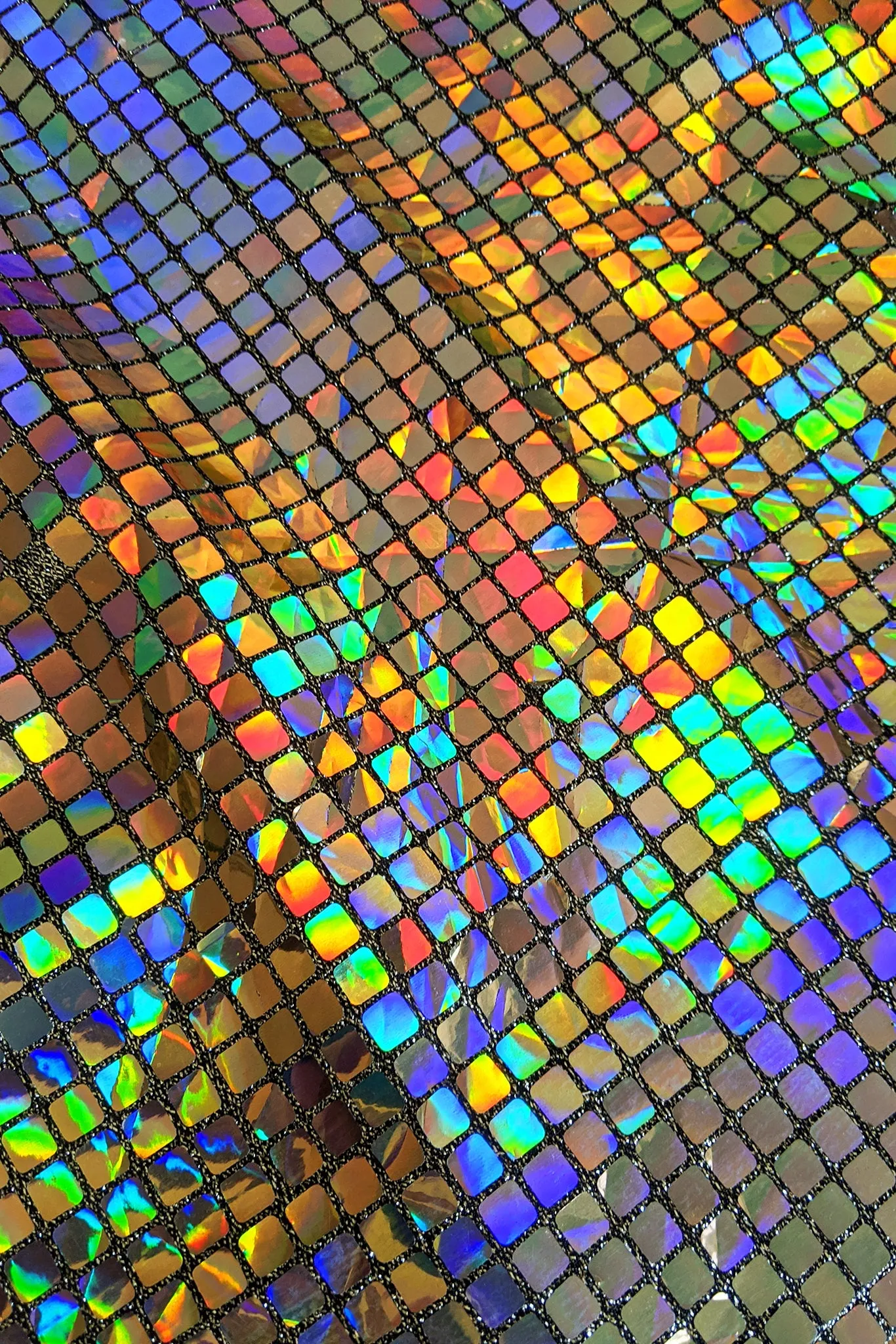 Holographic Tile Disco Dress