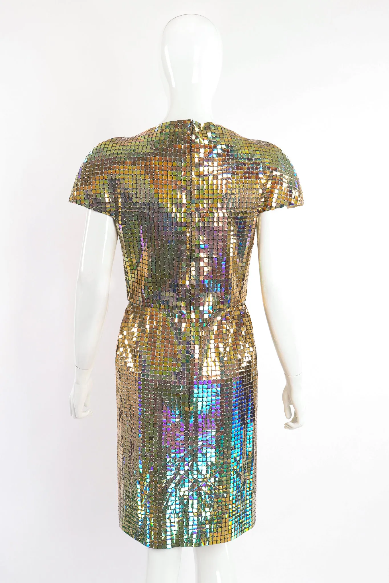 Holographic Tile Disco Dress