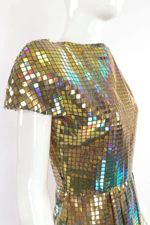 Holographic Tile Disco Dress