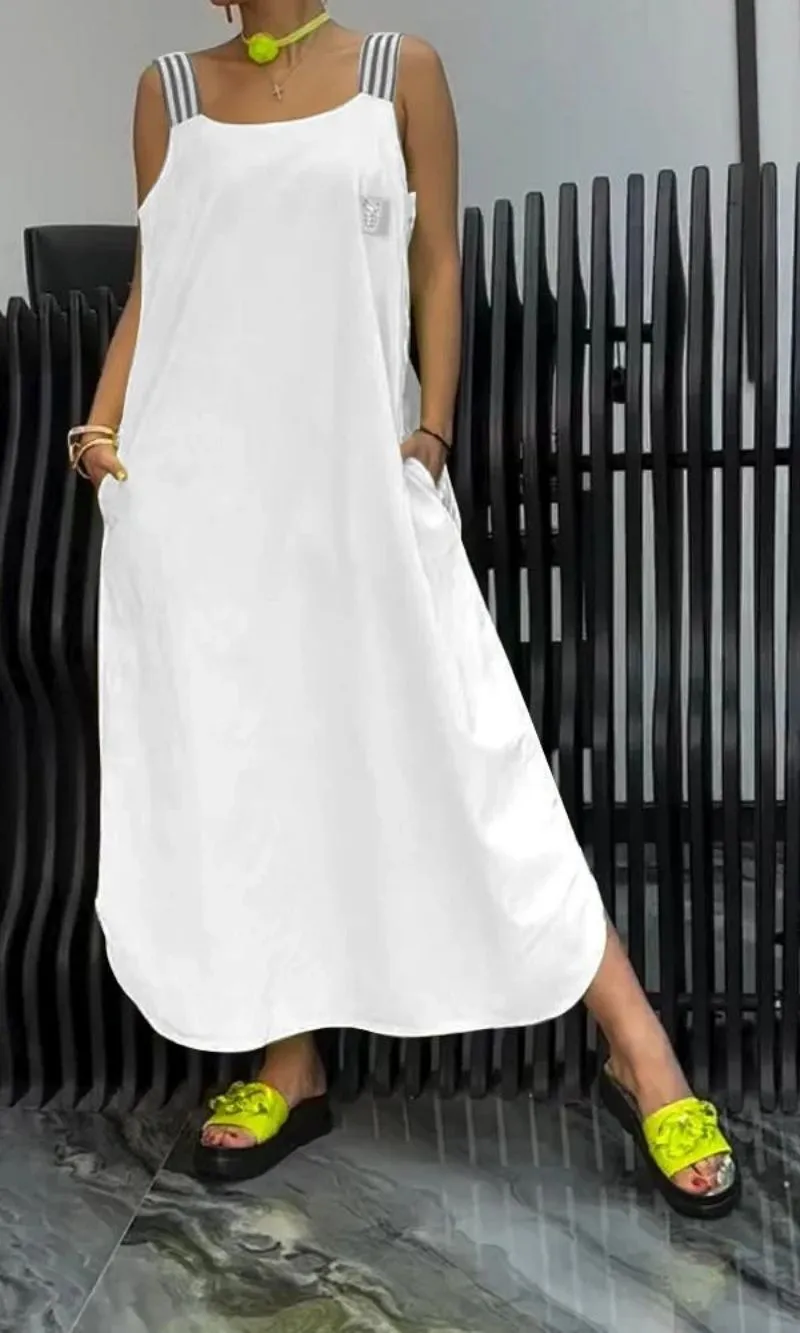 Jane | Graceful Suspender Dress