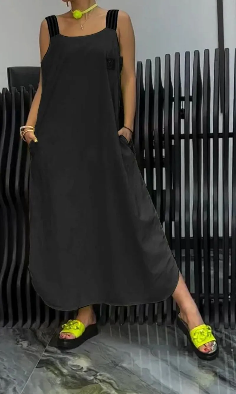 Jane | Graceful Suspender Dress