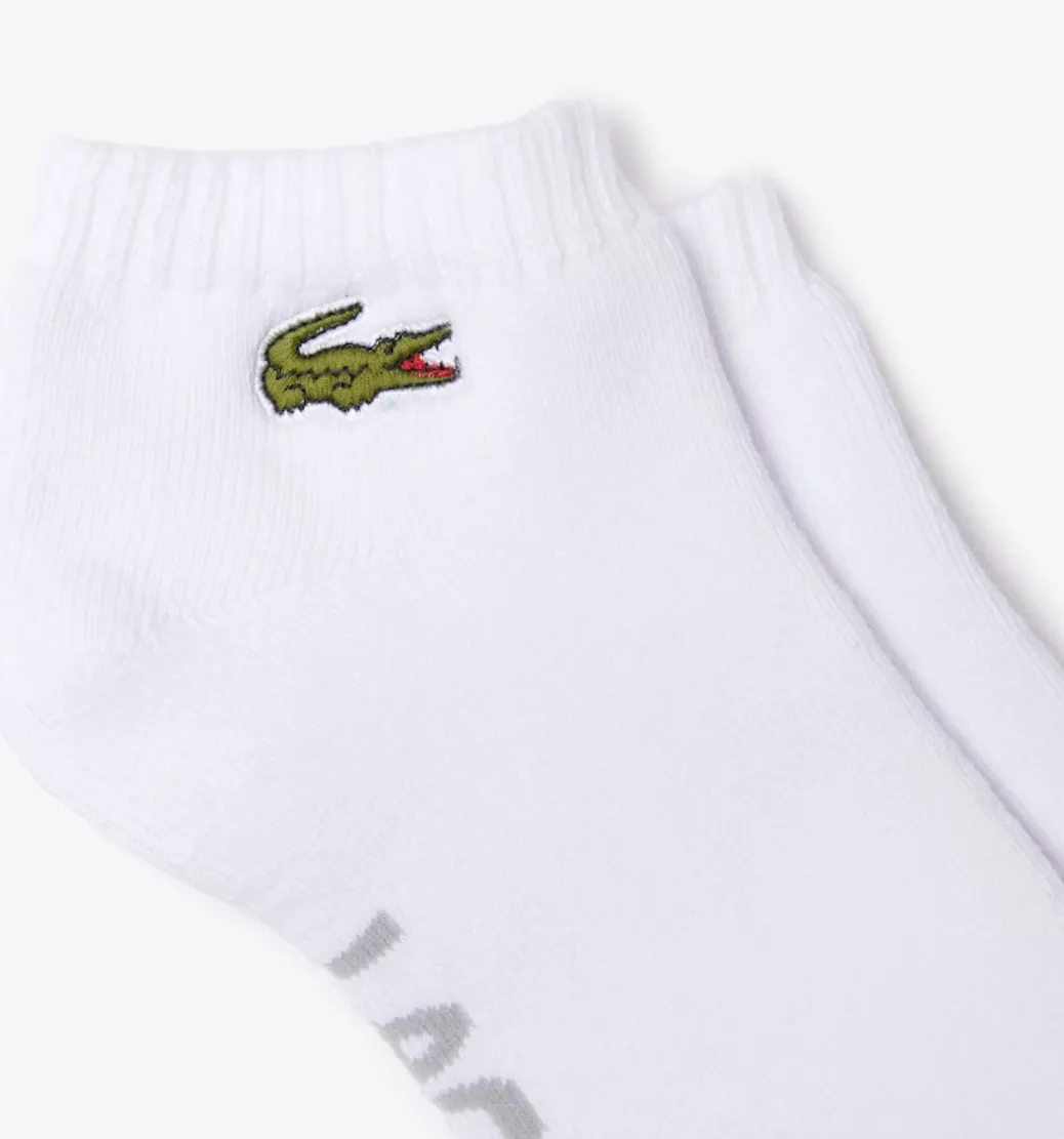 Lacoste SPORT Stretch Cotton Low-cut Socks