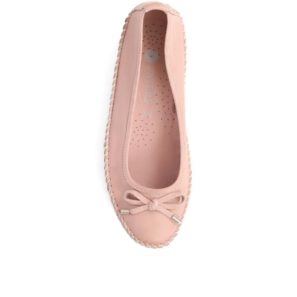 Leather Ballet Pumps - SIMIN39001 / 324 764