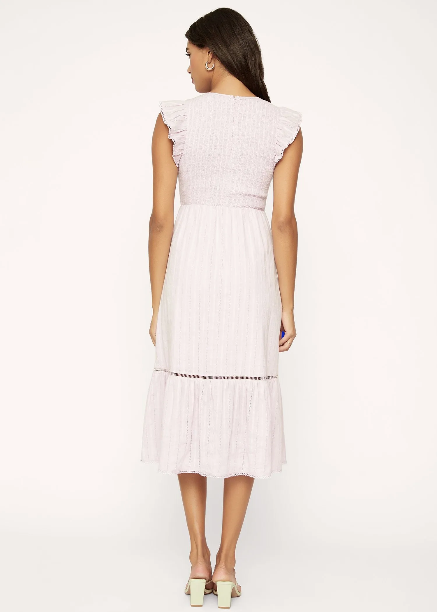 Lilac Midi Dress