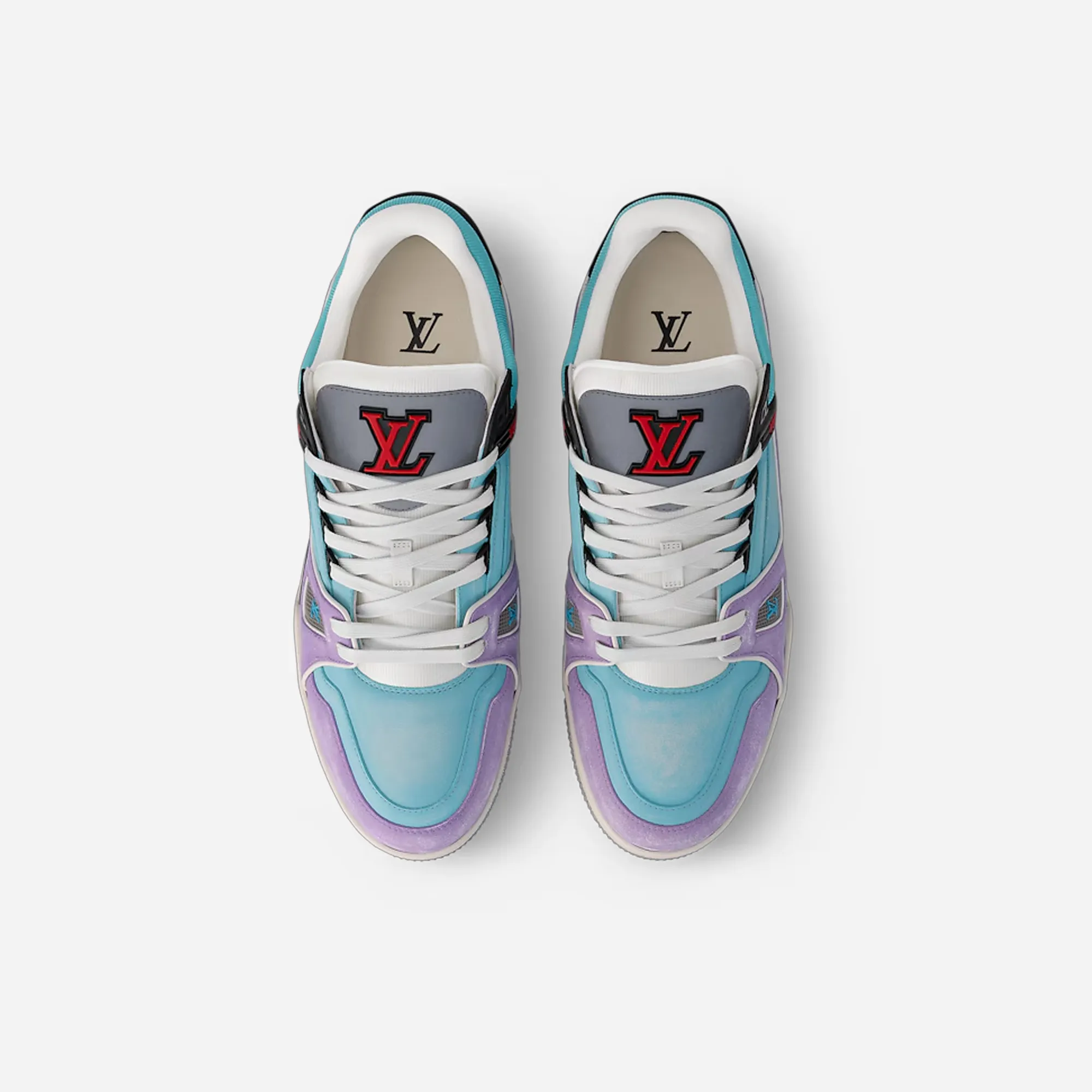 Louis Vuitton LV Trainer Blue Lilac