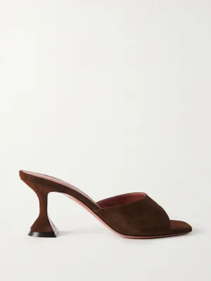Lupita suede mules