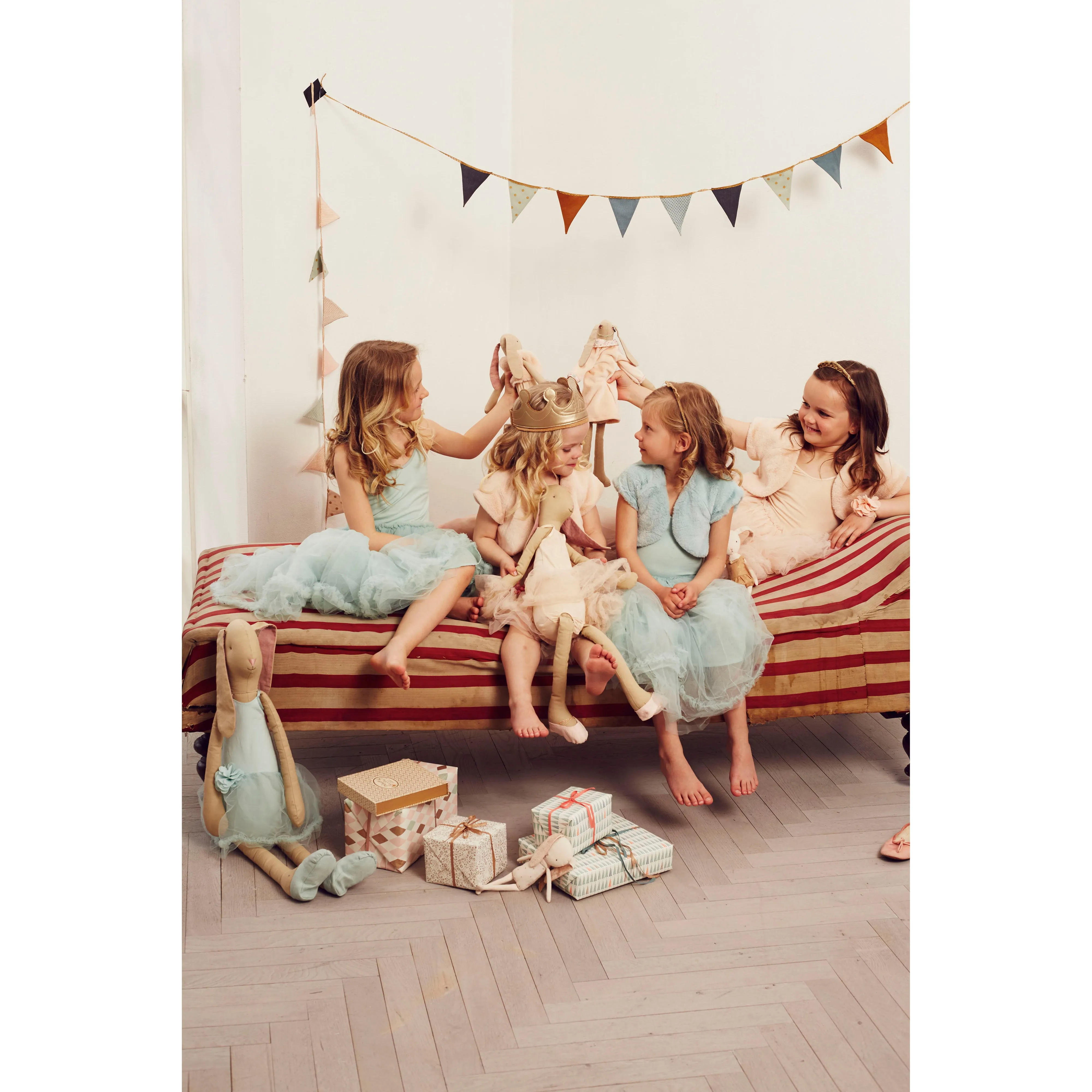 Maileg Bunny Ballerina Mint - Mega Maxi