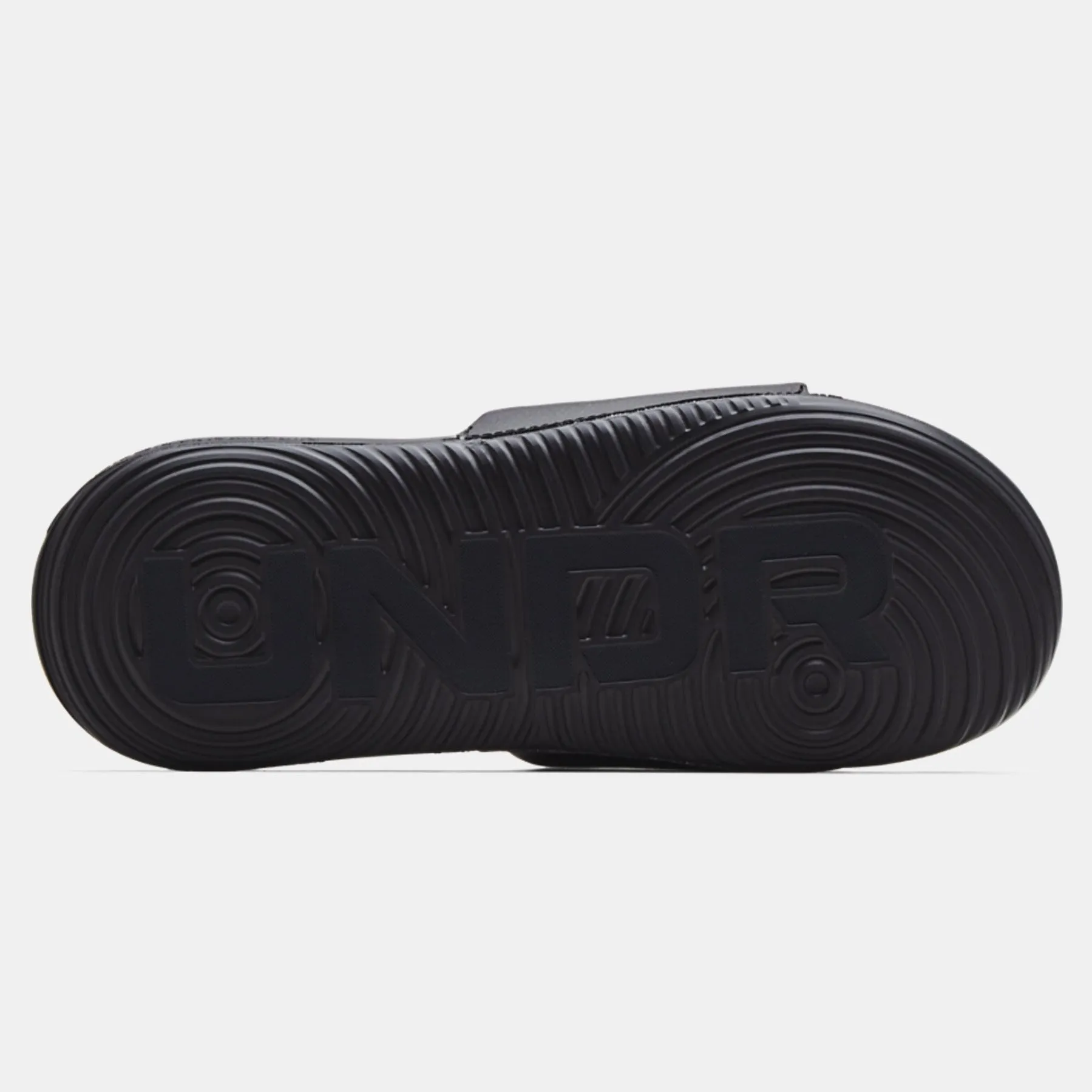 Men's Under Armour Ansa Fixed "Iridescent" Graphic Slides (Black/Void)(3024435-002)
