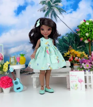Mermaid Tales - dress with shoes for Ava BJD doll